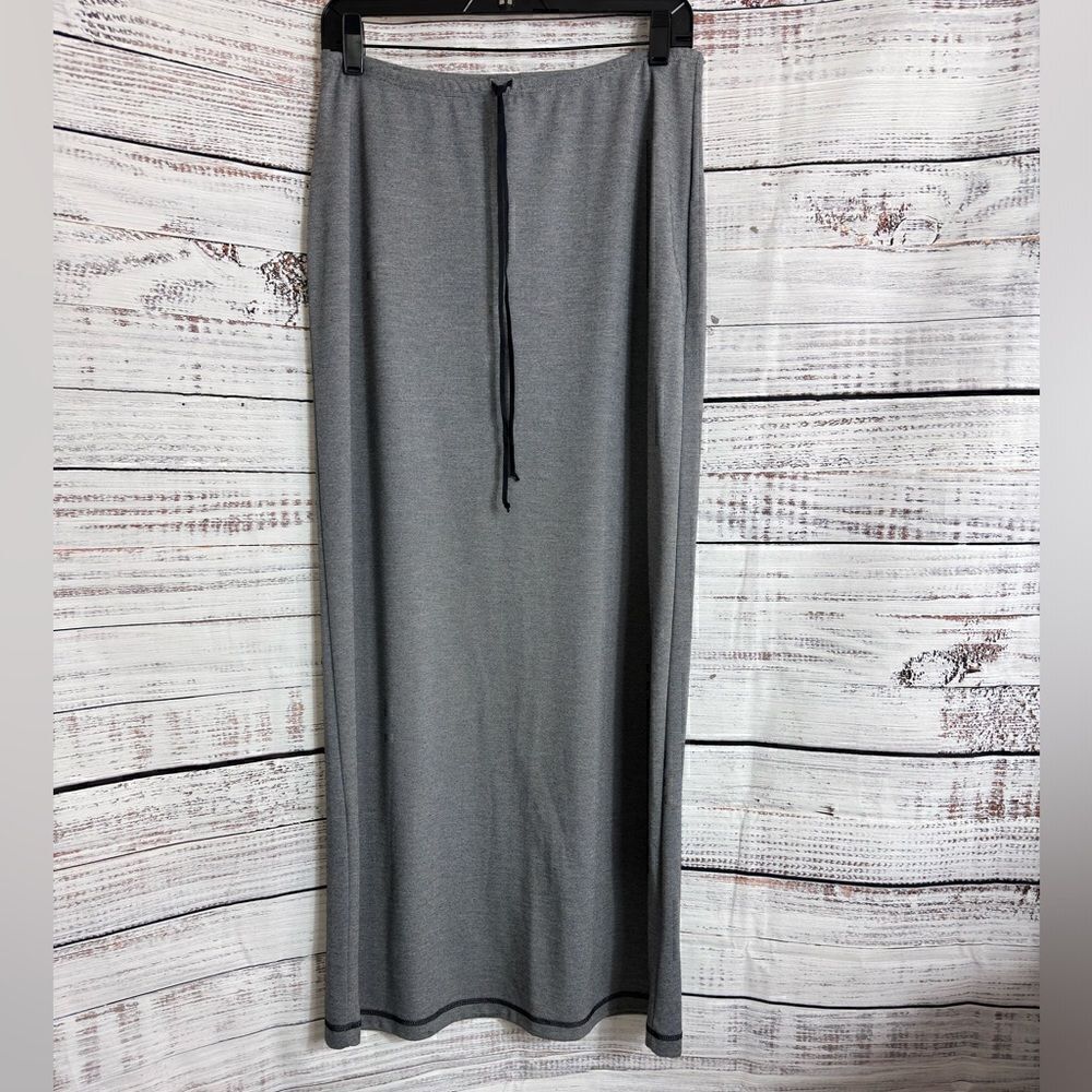 Vintage Uniform By john‎ Paul Richard skirt Womens Size Medium pull on Maxi Gray